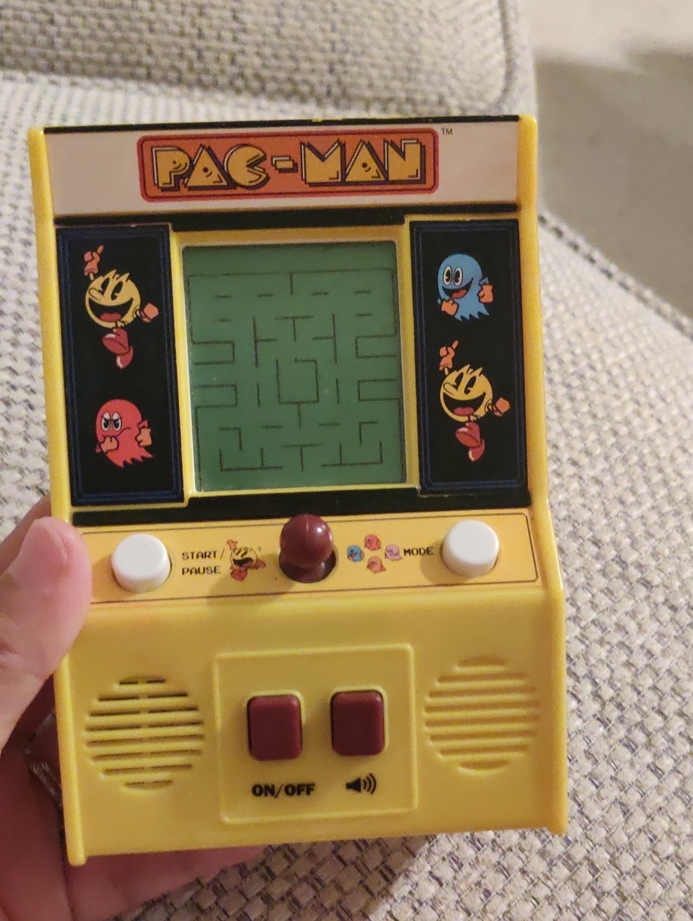Pac Man Handheld Toy